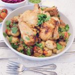 Roast Chicken and Batata Harra