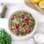 Farro and Green Lentil Salad