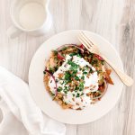 Jackfruit 'Chicken' Fatteh