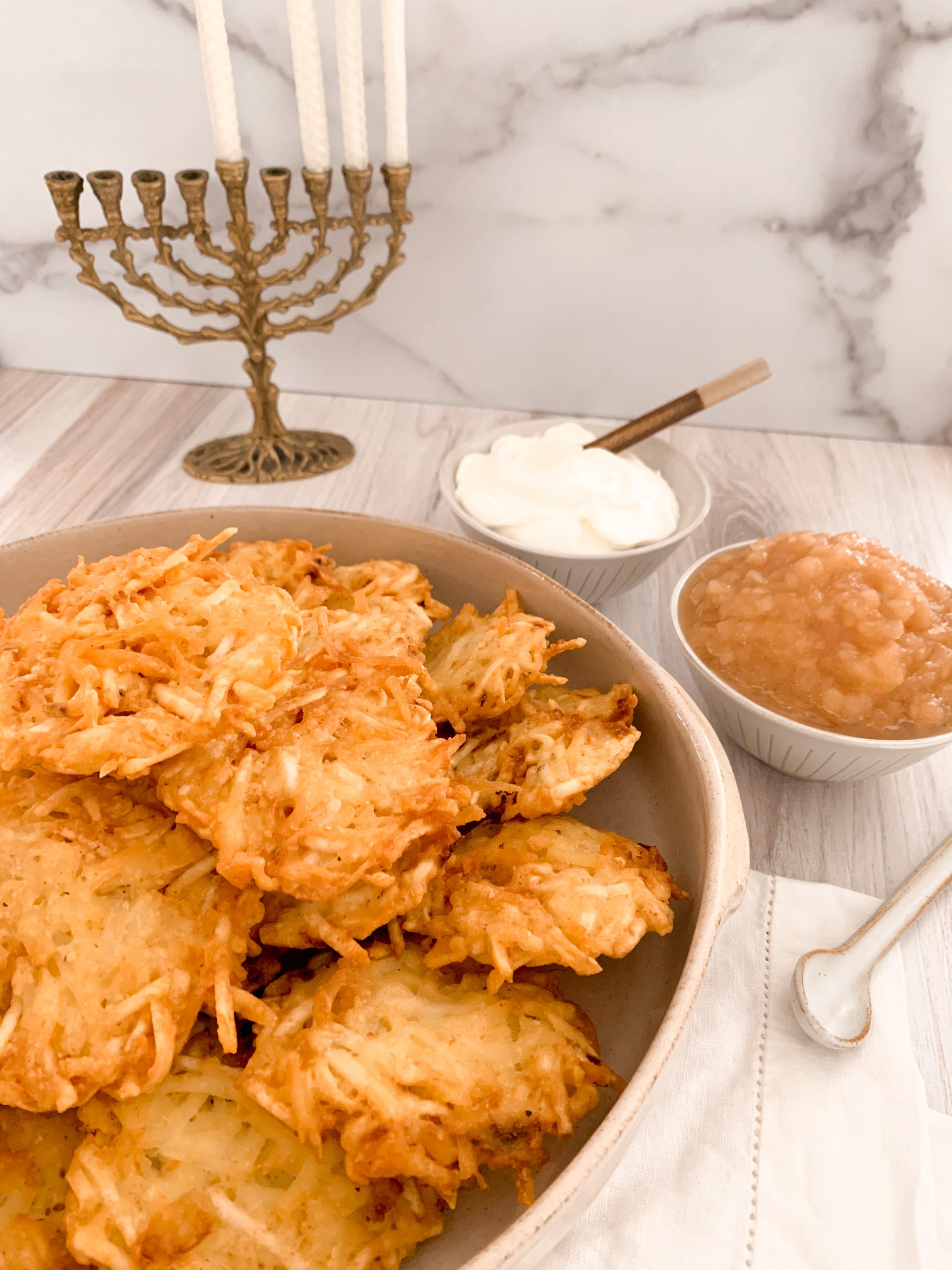 Traditional Potato Latkes | The Elegant Economist